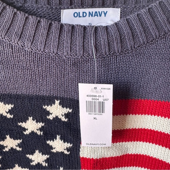 Old Navy Flag Sweater - Picture 2 of 3